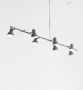 Pendente Escriba com 7 Soquetes E27 em Latão – Golden Art Iluminação Decorativa T1810-7LT