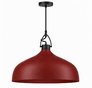 Pendente Factory Ø 46cm com Soquete E27 em Pintura – Golden Art Iluminação Industrial T982PI