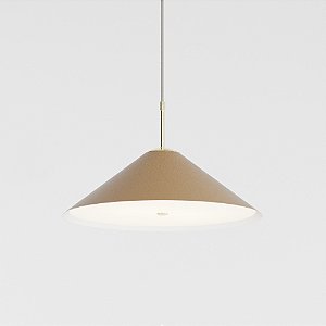 Pendente JADE com Cúpula de 42cm e Difusor Acrílico – Golden Art Iluminação T8830PI