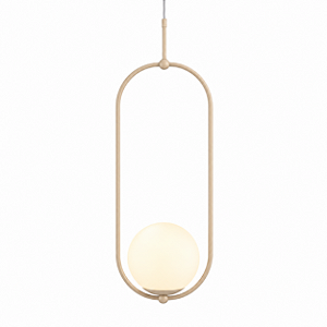 (Pintura) Pendente Moon E27 – Golden Art Iluminação Decorativa T2002PI