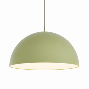 Pendente SFERA Ø 50 cm Golden Art T800-50PI com Cúpula em Alumínio –
