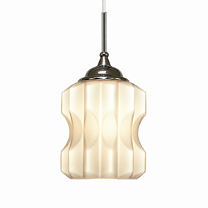 Pendente SOLLY com Vidro Branco e 1 Soquete G9 – Golden Art Iluminação T10048BR