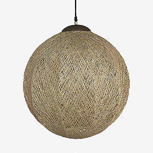 Pendente STRING Bola 44x44cm com Soquete E27 – Golden Art Iluminação T2623