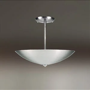 Plafon BACIA com Haste 34 cm Pintura – Design Moderno Golden Art T260PI