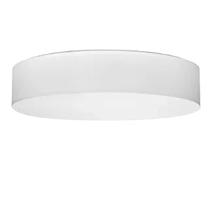 Plafon Redondo em Tecido Ø50cm com 3 Soquetes E27 – Golden Art Iluminação T5010PI