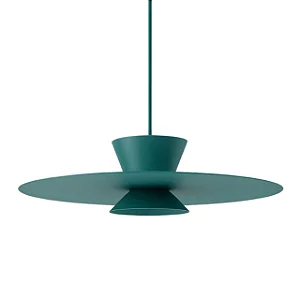 Pendente Tule Ø50cm x 25cm – 1x MR16 | Usina Design Iluminação 25120