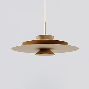 Pendente Tule Ø50cm x 25,4cm – 1x MR16 | Usina Design Iluminação 25121-50