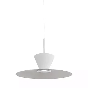 Pendente Tule Ø50cm x 23,4cm – 1x MR16 | Usina Design Iluminação 25123-50