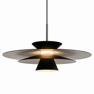 Pendente Tule LED Ø50cm x 30cm – LED Integrado 26,5W 4000K | Usina Design Iluminação 19800-50LED4