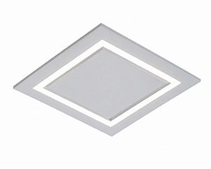 Plafon Sharp LED 58x58cm – LED Integrado 112W 4000K | Usina Design Iluminação 19690-58LED4