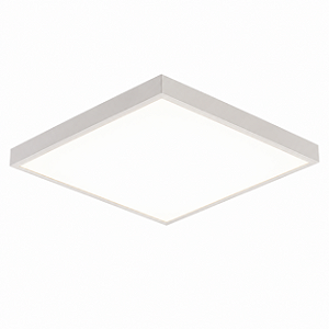 Plafon Mold LED 36x36cm – LED Integrado 32W 3000K | Usina Design Iluminação 19710-36LED3