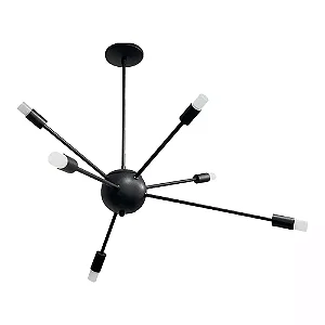 Pendente Sideral LED Ø73cm – LED Integrado 30W 3000K | Usina Design Iluminação 19720-6LED3