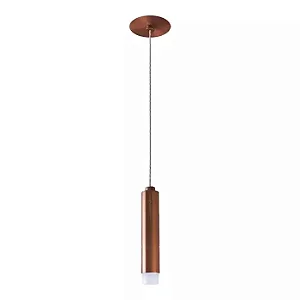 Pendente Cross LED Ø2,8cm x 15,4cm – Cabo Eletrificado – LED Integrado 5W 3000K | Usina Design Iluminação 19742-1LED3