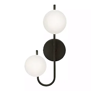 Arandela Ares LED Esquerda 40cm – LED Integrado 10W 3000K | Usina Design Iluminação 19757-2ELED3