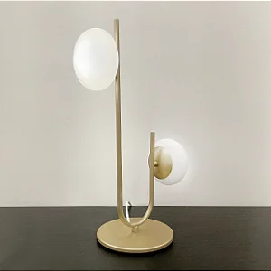 Abajur Ares LED 41,4cm – LED Integrado 10W 3000K | Usina Design Iluminação 19758-2LED3