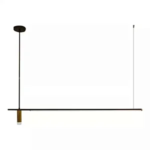 Pendente Let LED 1 Foco 119,6cm – LED Integrado 32W 3000K | Usina Design Iluminação 19771-1200LED3