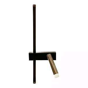 Arandela Let LED Direita 50,2cm – LED Integrado 18W 3000K | Usina Design Iluminação 19776-500DLED3