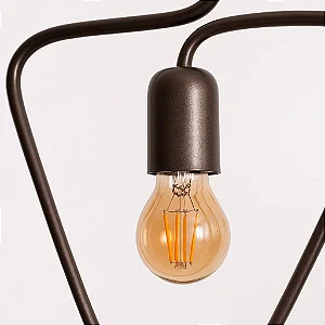 Plafon Lira E27 51,5cm | Usina Design Iluminação 25015-1