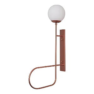 Arandela Trombone Globo Ø20cm E27 | Usina Design Iluminação 25021-20