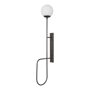 Arandela Trombone Globo Ø20cm E27 | Usina Design Iluminação 25022-20