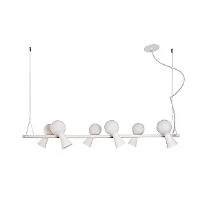 Pendente Dirham 6xG9 + 6xMR16 | Usina Design Iluminação 25050-6