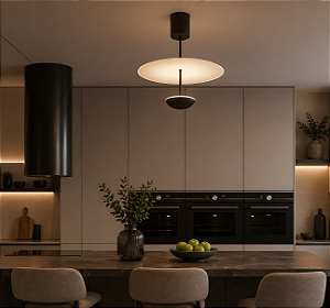 Plafon Bounce LED 10W 4000K Ø40cm | Usina Design Iluminação 19815-40LED4