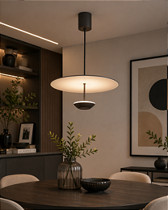 Plafon Bounce LED 10W 4000K Ø50cm | Usina Design Iluminação 19815-50LED4