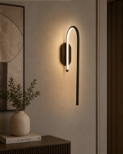 Arandela Hook LED 12W 3000K | Usina Design Iluminação 19790-1LED3