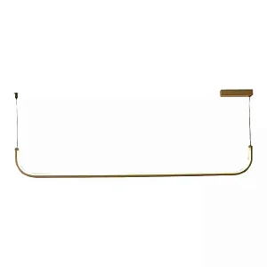 Pendente Hook Indireta LED 1200mm 17,5W 3000K Bivolt Design Moderno 19791-1200LED3