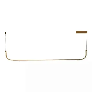 Pendente Hook Direta LED 1200mm 17,5W 4000K Bivolt Design Moderno 19793-1200LED4