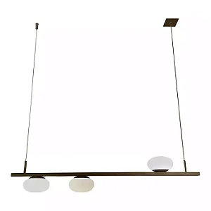 Pendente Aivi LED 21W 3000K 750mm Design Moderno 19751-75LED3