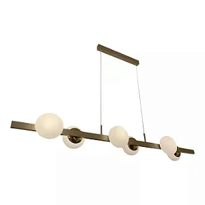 Pendente Aivi LED 42W 4000K 1000mm Design Moderno 19750-120LED4