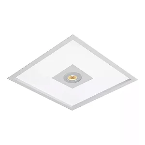 Embutido Magnum Quadrado 4x E27 + 1x AR70 500mm Design Moderno 3603-50