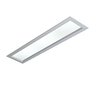 Embutido Magnum Retangular T8 LED 120cm Design Moderno 3608-125F