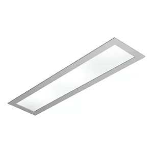 Embutido Ruler Usina Design Retangular 4x T8 LED 120cm 3715-130F