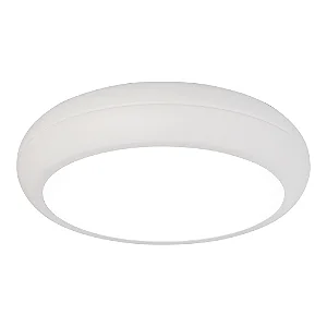 Plafon Ring Ø500x100mm com 4 Soquetes E27 – Iluminação Moderna para Ambientes Amplos 4190-50