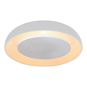 Plafon Plutão Ø400x60mm com 3 Soquetes G9 – Iluminação Moderna de Perfil Slim 4200-40