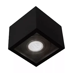 Plafon Premium Quadrado 180x180mm para PAR30 – Iluminação Técnica de Alto Desempenho -4503-18