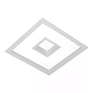 Embutido Cherry Quadrado 475x475x100mm com 8 Soquetes E27 – Iluminação Decorativa de Alto Desempenho 4542-50