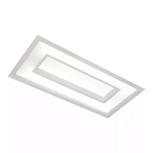 Embutido Cherry Retangular 305x632x100mm com 4 Tubos T8 LED 60cm – Iluminação Técnica Linear 4543-65
