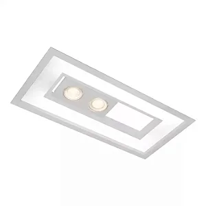 Embutido Focus Retangular 305x635x100mm com Iluminação em Um Lado, T8 LED e MR16 4556-65