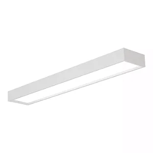 Plafon Tropical Slim 75x650x85mm para T8 LED 60cm – Iluminação Linear Compacta 4705-65F
