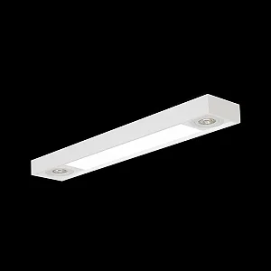 Plafon Tropical Slim 150x1500x85mm com T8 LED e MR16 – Iluminação Linear de Alto Desempenho 4715-150FDC