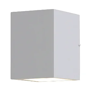 Arandela Avenca com Dupla Lente 150x120x150mm com Palito LED Curto – Iluminação Decorativa de Parede 5114-1