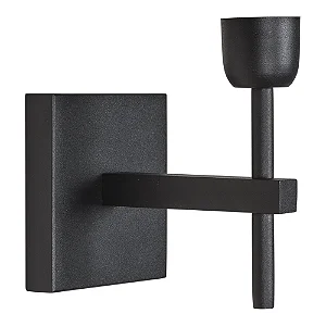 Arandela Duquesa sem Cúpula 270mm com Canopla Quadrada – Iluminação Decorativa para Parede 5801-1