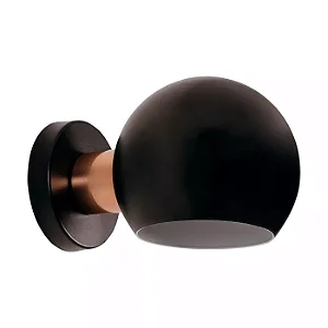 Arandela Buriti Ø140x210mm com Soquete E27 G45 – Iluminação Decorativa de Parede 5808-1