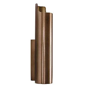 Arandela Cana com Canopla Descentralizada Ø38x250x55mm para 1 MR11 – Iluminação Direcionada Minimalista 5215-20