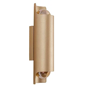 Arandela Cana com Canopla Centralizada Ø76x350x93mm para 2 PAR20 – Iluminação Direcionada Minimalista 5817-35