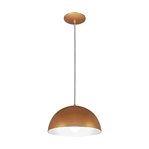 Pendente Balón sem Difusor Ø400x200mm para 1 E27 – Iluminação Decorativa Moderna 16015-40