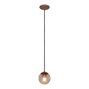 Pendente Bubbles Globo Ø120mm com Cabo Rayon G9 – Iluminação Decorativa Delicada 16331-1